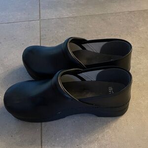 Dansko Black Slip-On Clogs for Women